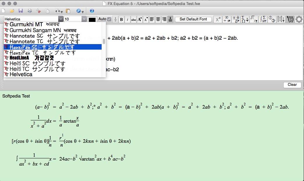 equation maker for mac